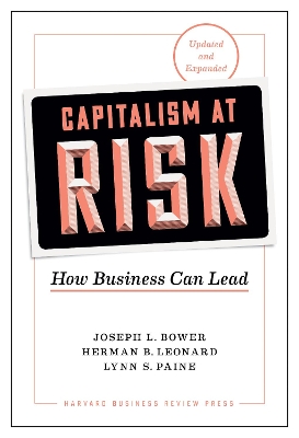 Book cover for Capitalism at Risk, Updated and Expanded