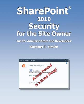 Book cover for SharePoint 2010 Security for the Site Owner