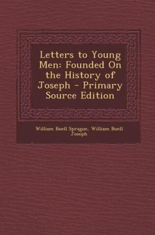 Cover of Letters to Young Men