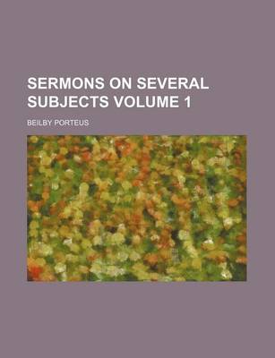 Book cover for Sermons on Several Subjects Volume 1