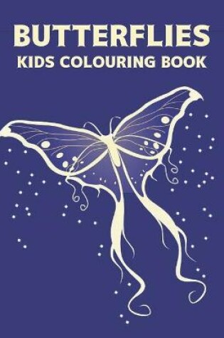 Cover of Butterflies Kids Colouring Book