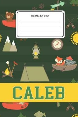 Cover of Composition Book Caleb