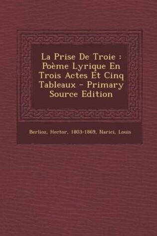 Cover of La Prise De Troie