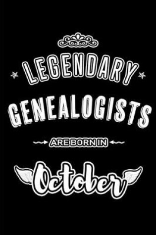 Cover of Legendary Genealogists are born in October