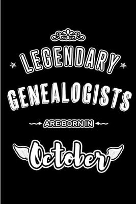 Book cover for Legendary Genealogists are born in October