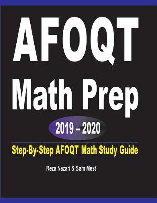 Book cover for AFOQT Math Prep 2019 - 2020