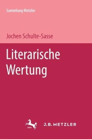 Cover of Literarische Wertung