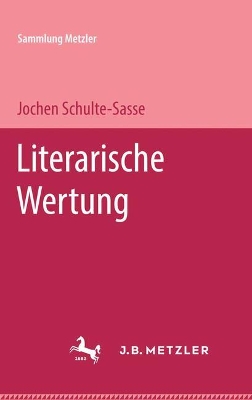 Cover of Literarische Wertung