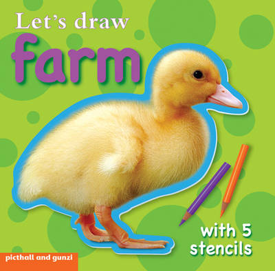 Book cover for Lets' Draw - Farm