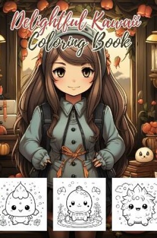 Cover of Delightful Kawaii Coloring Book