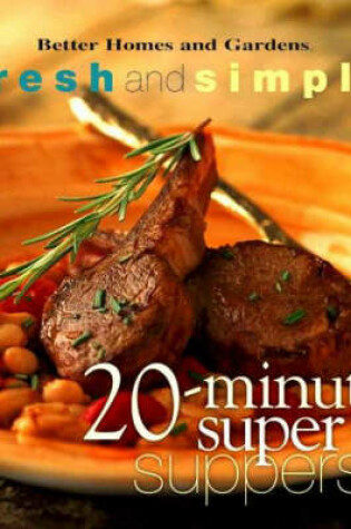 Cover of 20-minute Super Suppers