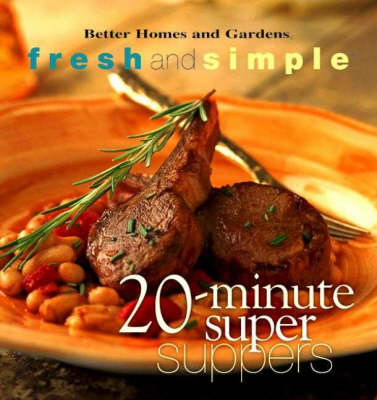 Book cover for 20-minute Super Suppers
