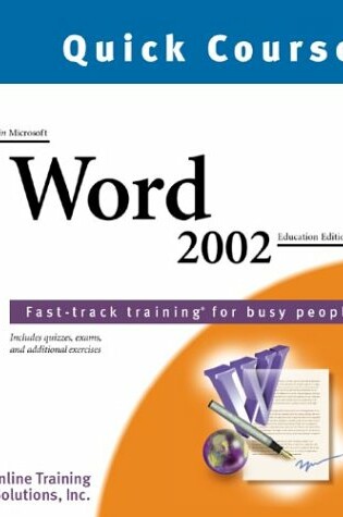 Cover of Quick Course in Microsoft Word 2002