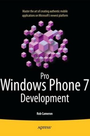 Cover of Pro Windows Phone 7 Development