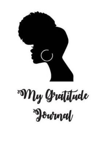 Cover of Black Afro Bun Gratitude Journal