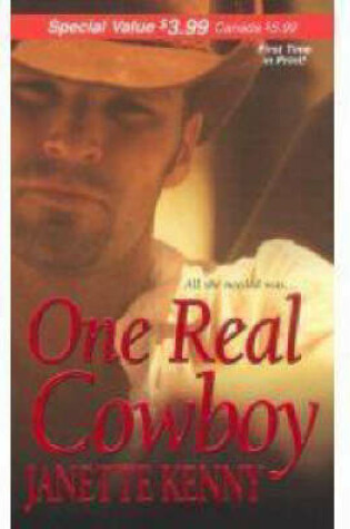Cover of One Real Cowboy