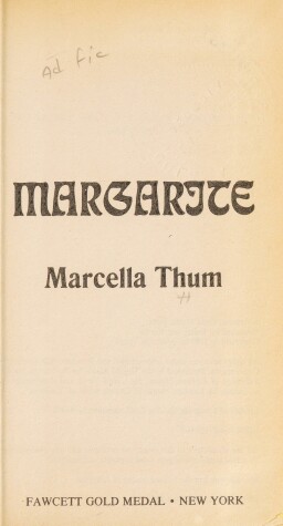 Book cover for Margarite