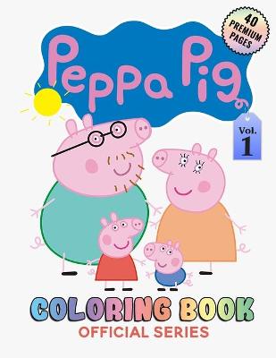Book cover for Peppa Pig Coloring Book Vol1