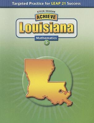 Book cover for Achieve Louisiana Mathematics 5