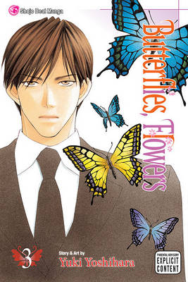 Book cover for Butterflies, Flowers, Volume 3