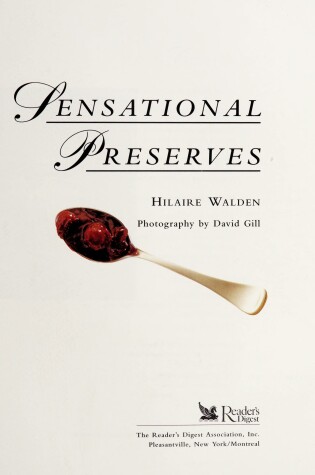 Cover of Sensational Preserves