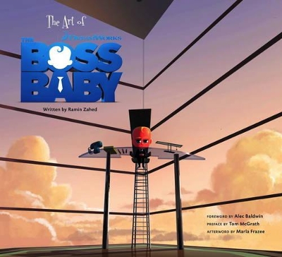 Book cover for The Art of the Boss Baby