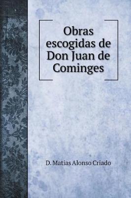 Cover of Obras escogidas de Don Juan de Cominges