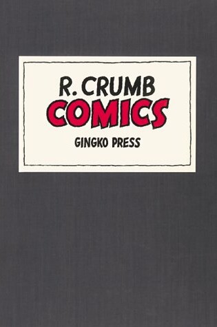 Cover of R Crumb Comics