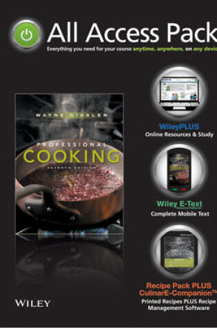 Cover of All Access Pack for Professional Cooking 7th Edition Set