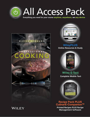 Book cover for All Access Pack for Professional Cooking 7th Edition Set