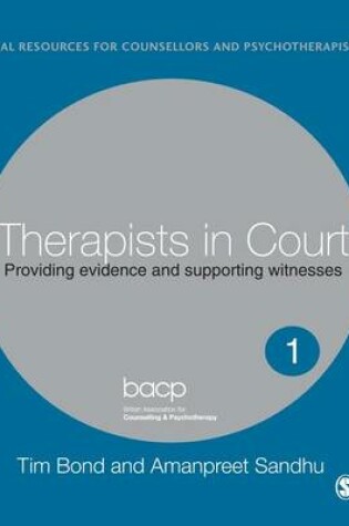 Cover of Therapists in Court