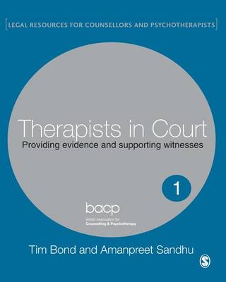 Book cover for Therapists in Court