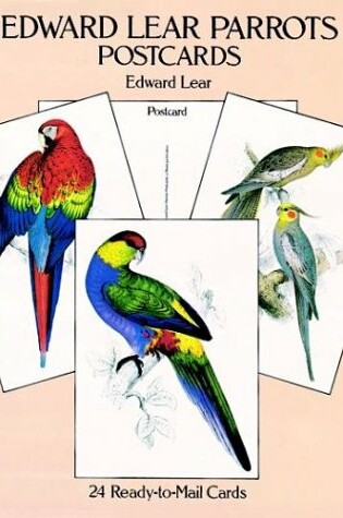 Cover of Edward Lear Parrots Postcards