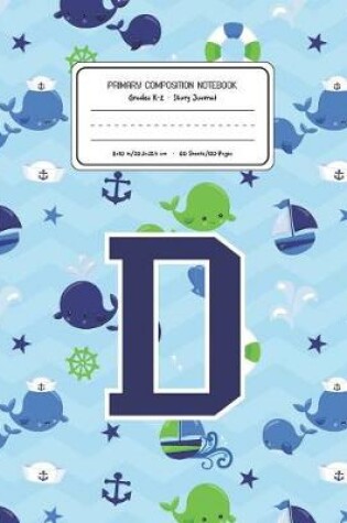 Cover of Primary Composition Notebook Grades K-2 Story Journal D