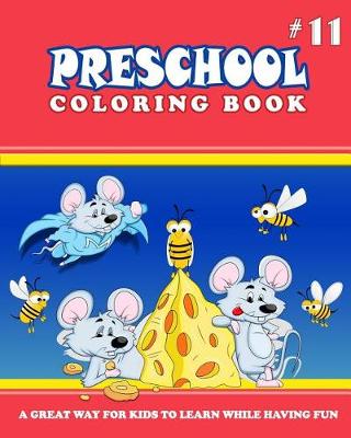 Book cover for PRESCHOOL COLORING BOOK - Vol.11