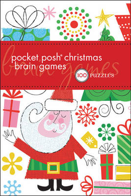Book cover for Pocket Posh Christmas Brain Games