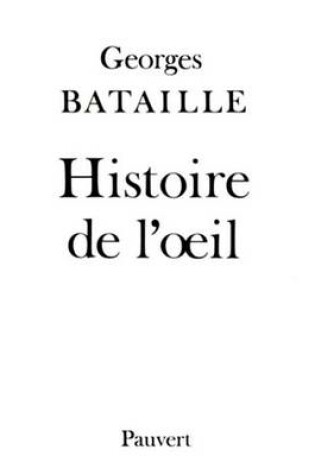 Cover of Histoire de L'Oeil