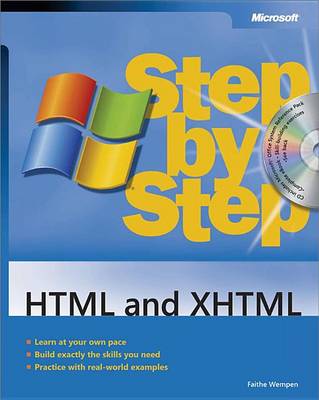 Book cover for HTML and XHTML Step by Step