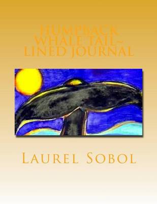 Cover of Humpback Whale Tail Lined Journal