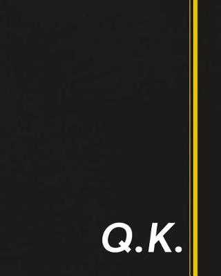 Book cover for Q.K.