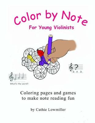 Book cover for Color by Note for Young Violinists