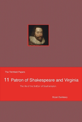 Book cover for Patron of Shakespeare and Virginia