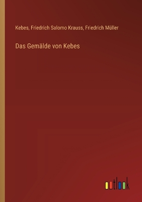 Book cover for Das Gem�lde von Kebes