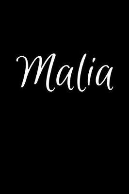 Book cover for Malia