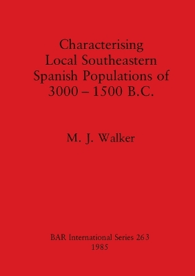 Cover of Characterizing Local South-Eastern Spanish Populations