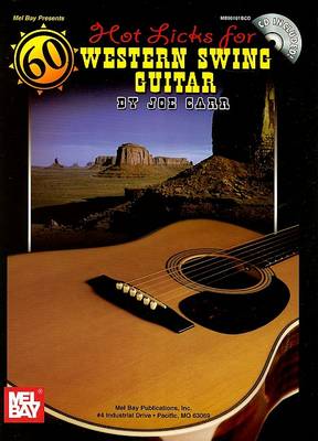 Book cover for 60 Hot Licks for Western Swing Guitar