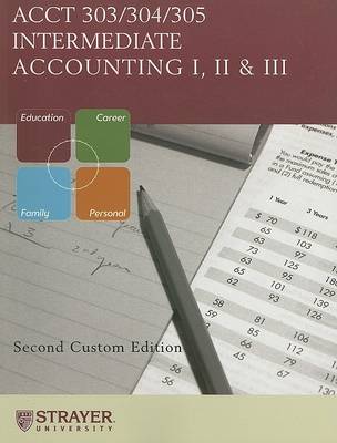 Book cover for Intermediate Accounting I, II & III