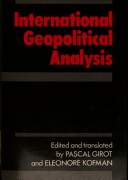 Book cover for International Geopolitical Analysis