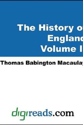 Cover of The History of England, Volume II of V