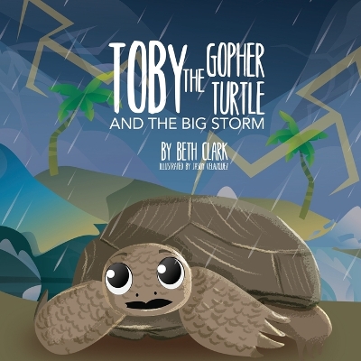 Book cover for Toby The Gopher Turtle and The Big Storm